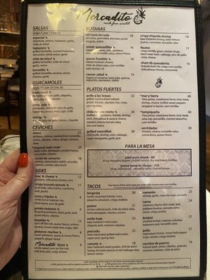 Menu photo 8 Mercadito Chicago, IL