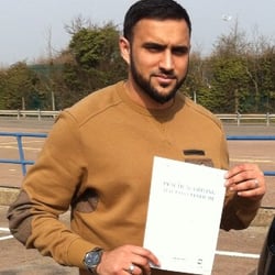 1st Pass Leicester - Gulam Hussain passed with us too !!