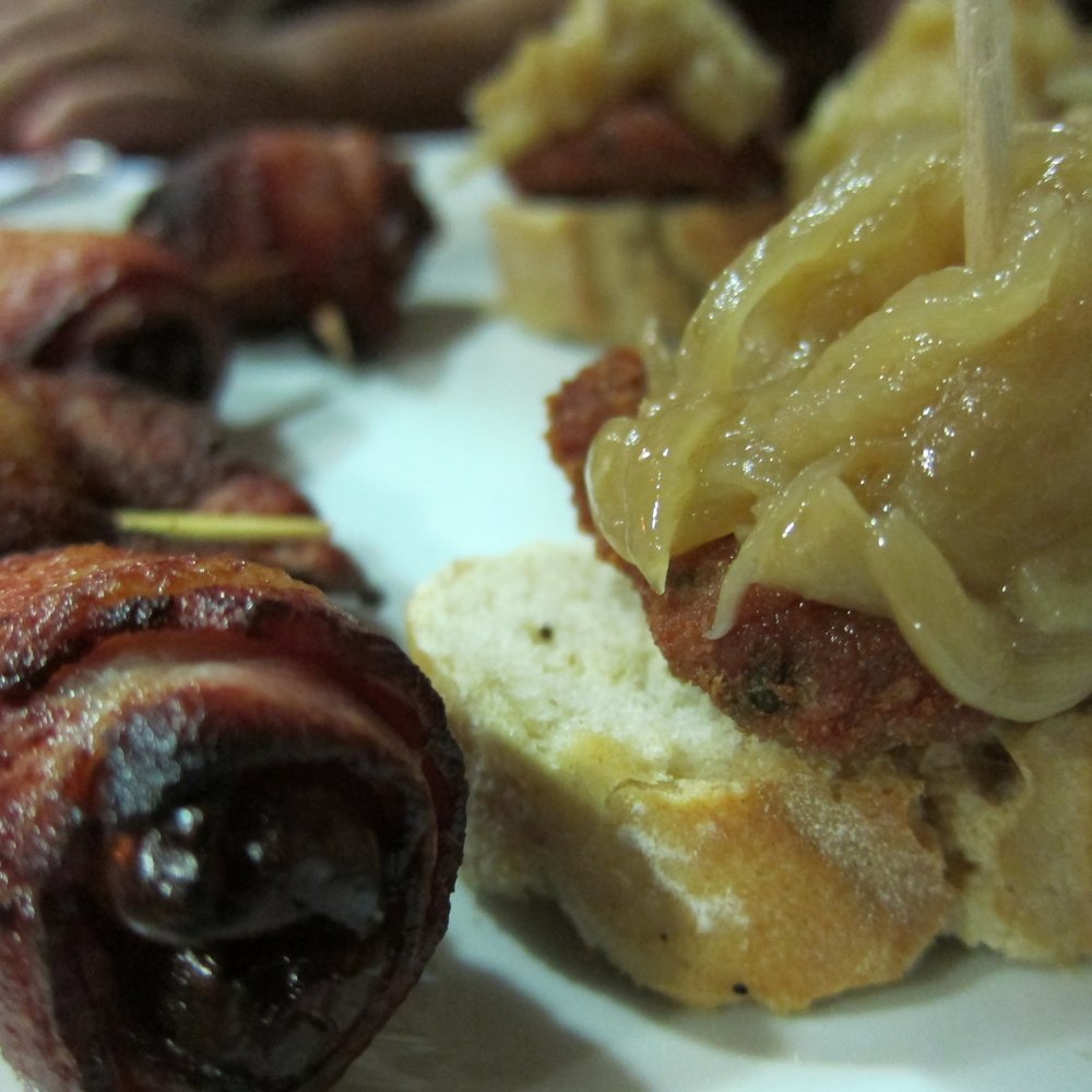 Maitea - bacon covered dates.. burnt and disappointing - Spanish Near Me - Barcelona, B