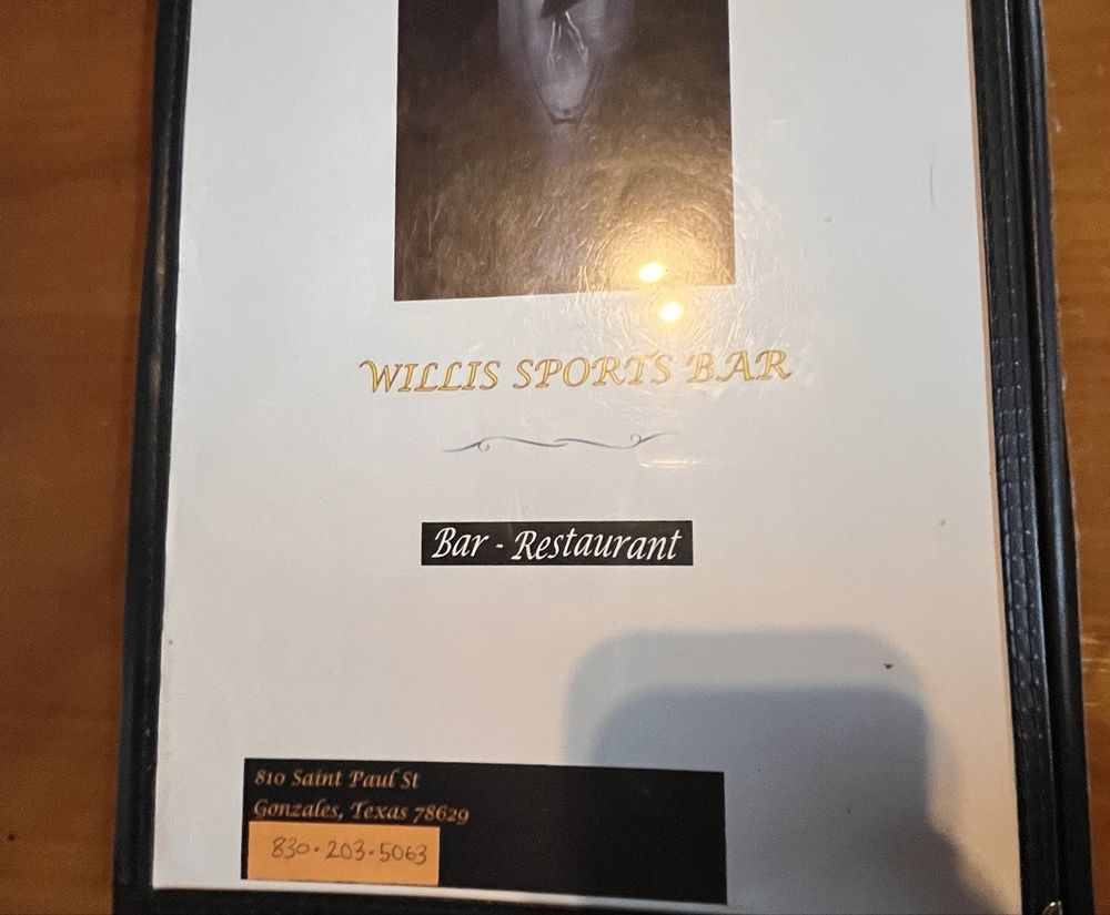 Willis Sports Bar Logo