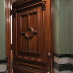 Providence City Hall - The woodwork is incredible