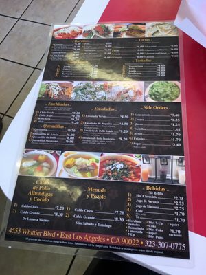 Menu photo 2 Blvd Café Los Angeles, CA Menu photo 2 Blvd Café Los Angeles, CA