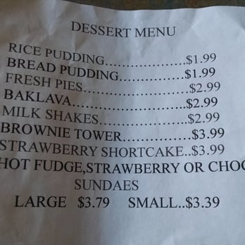 Akropolis Family Restaurant - Dessert menu - Diners Near Me - Palmyra, New York Akropolis Family Restaurant - Dessert menu - Diners Near Me - Palmyra, New York