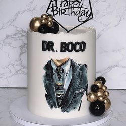 Sima's Baking - Elegant cake for him