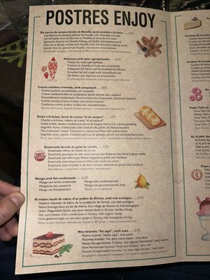 Menu photo 1 Enjoy It Girona, GI