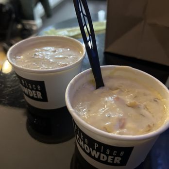 Pike Place Chowder - Seared Scallop Chowder and classic - Seafood Near Me - Seattle, Washington Pike Place Chowder - Seared Scallop Chowder and classic - Seafood Near Me - Seattle, Washington