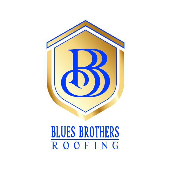 Slide of Blues Brothers Roofing Company