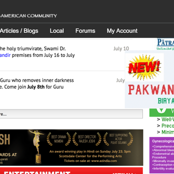 Pakwan Indian Bistro - We're on AZ India Network - Indian Near Me - Chandler, Arizona