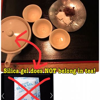 Nippon Cha - Yuck! After we finished a pot of tea we found this packet when we got a refill. Not coming back. - Japanese Near Me - Bayside, New York Nippon Cha - Yuck! After we finished a pot of tea we found this packet when we got a refill. Not coming back. - Japanese Near Me - Bayside, New York