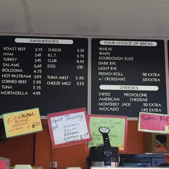 Pill Hill Deli - Menu 11/12/15 - Delis Near Me - Oakland, California