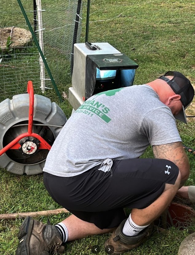 Slide of Lehman Drain & Septic