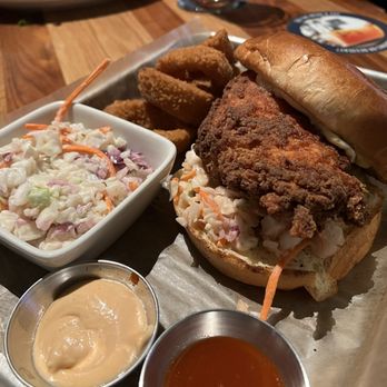 BJ's Restaurant & Brewhouse - BJ's Kickin' Chicken Sandwich - New American Near Me - Pittsburgh, Pennsylvania BJ's Restaurant & Brewhouse - BJ's Kickin' Chicken Sandwich - New American Near Me - Pittsburgh, Pennsylvania