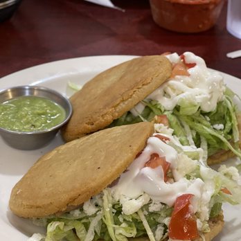 El Huarache - Gorditas! Unlike anything you'll get in Austin! It comes with your choice of meat but I get it with guacamole instead. Yum-O! - Mexican Near Me - Austin, Texas El Huarache - Gorditas! Unlike anything you'll get in Austin! It comes with your choice of meat but I get it with guacamole instead. Yum-O! - Mexican Near Me - Austin, Texas