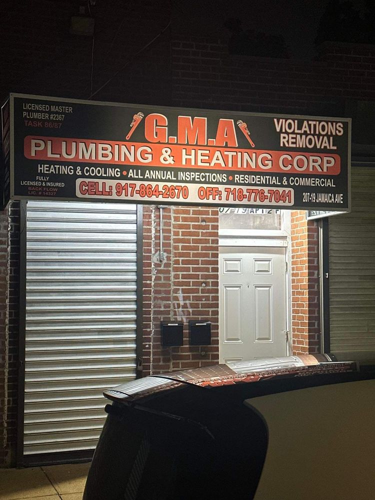 Slide of GMA Plumbing and Heating