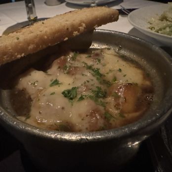 Mastro's Steakhouse - French Onion Soup - Steakhouses Near Me - Thousand Oaks, California