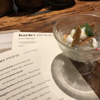 Barley Swine - Chef's Table at the bar. Nom! - New American Near Me - Austin, Texas Barley Swine - Chef's Table at the bar. Nom! - New American Near Me - Austin, Texas