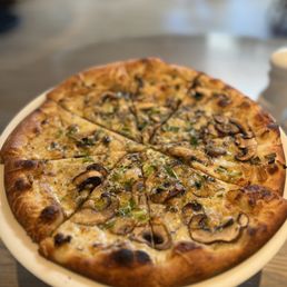 Roasted Forrest Mushroom Pizza