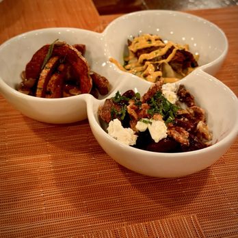 Osteria Morini - Sampler DELICATA SQUASH artichoke and BEETS - Italian Near Me - Bernardsville, New Jersey