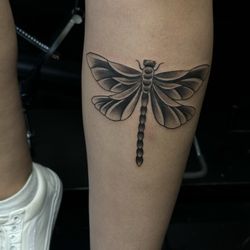 Final Touch Tattoo - Dragonfly tattoo by Moses
