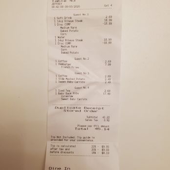Cheddar's Scratch Kitchen - Dinner receipt - Comfort Food Near Me - Kingsport, Tennessee