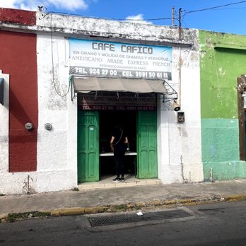 Blue Bag Coffee - front of establishment - Coffee & Tea Near Me - Mérida, YUC Blue Bag Coffee - front of establishment - Coffee & Tea Near Me - Mérida, YUC