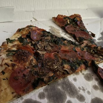 Primavera Pizza - Pepperoni, mushroom, spinach pizza. - Pizza Near Me - Livonia, Michigan Primavera Pizza - Pepperoni, mushroom, spinach pizza. - Pizza Near Me - Livonia, Michigan