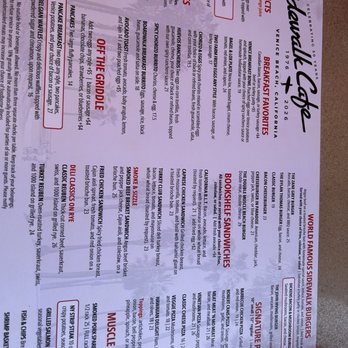 Sidewalk Cafe - Menu - Tacos Near Me - Venice, California Sidewalk Cafe - Menu - Tacos Near Me - Venice, California