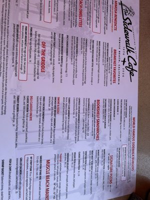 Menu photo 1 Sidewalk Cafe Venice, CA Menu photo 1 Sidewalk Cafe Venice, CA