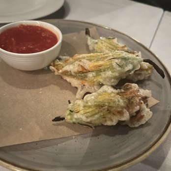 Crossroads Kitchen - Squash Zucchini Blossoms (Gluten Free) - Vegan Near Me - Los Angeles, California