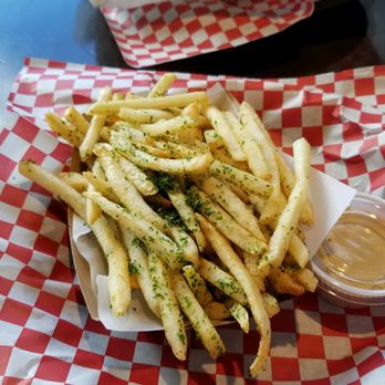 Katsu Burger - Nori fries with curry mayo - Japanese Near Me - Seattle, Washington Katsu Burger - Nori fries with curry mayo - Japanese Near Me - Seattle, Washington