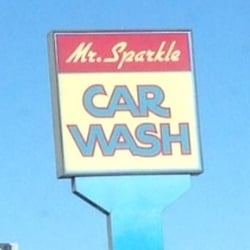 Mr. Sparkle Car Wash - Sign