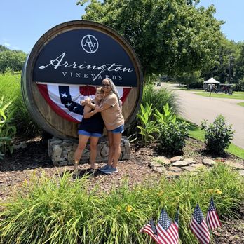 Arrington Vineyards - Entrance was decorated for the 4th of July. - Wine Tasting Room Near Me - Arrington, Tennessee Arrington Vineyards - Entrance was decorated for the 4th of July. - Wine Tasting Room Near Me - Arrington, Tennessee