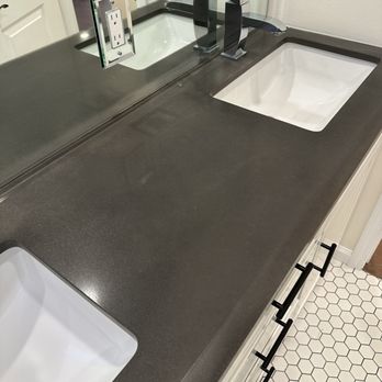 The Stone Alchemist - After bathroom - Countertop Installation Near Me The Stone Alchemist - After bathroom - Countertop Installation Near Me