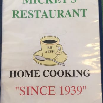 Mickey's Restaurant - Say what?! 25 cent coffee! Is it 1950? - Diners Near Me - Berwick, Pennsylvania Mickey's Restaurant - Say what?! 25 cent coffee! Is it 1950? - Diners Near Me - Berwick, Pennsylvania