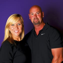 Beth Bryant, manager and husband Robbie, trainer