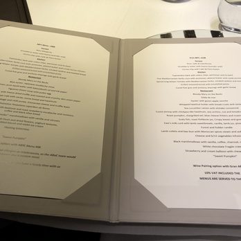 ABaC Restaurante - The menu - 11/12/19 - Spanish Near Me - Barcelona, B