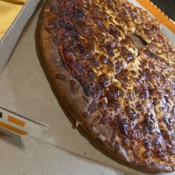 Little Caesars Pizza - Burnt and made incorrectly