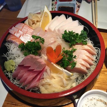 Orange Bar - $49 25 piece sashimi plus soju special - Korean Near Me - Buena Park, California