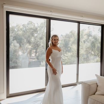 Bridal Gown Studio - Front view of bride before ceremony - Bridal Near Me - San Jose, California Bridal Gown Studio - Front view of bride before ceremony - Bridal Near Me - San Jose, California