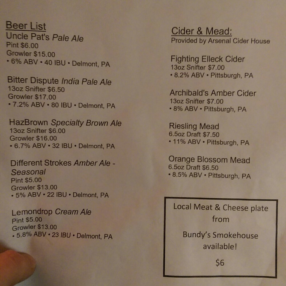 Menu Menu
