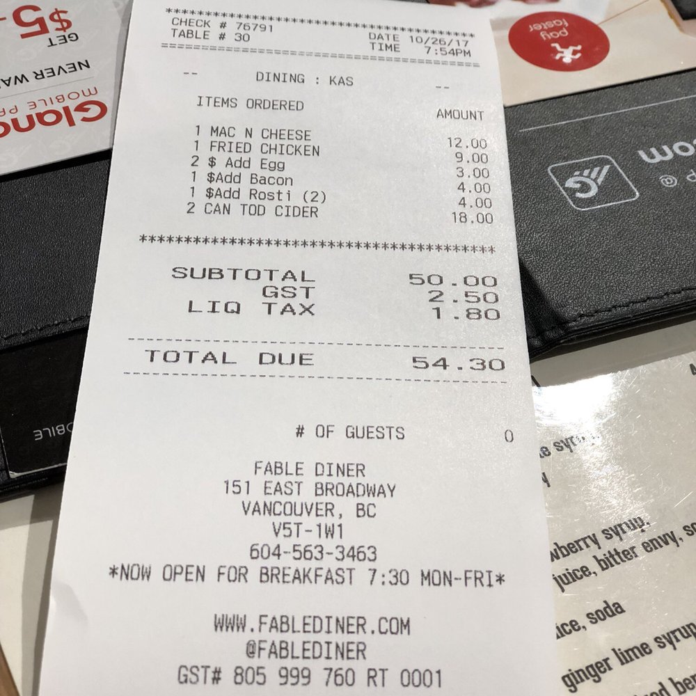 Fable Diner - Diners Near Me - Vancouver, British Columbia Fable Diner - Diners Near Me - Vancouver, British Columbia