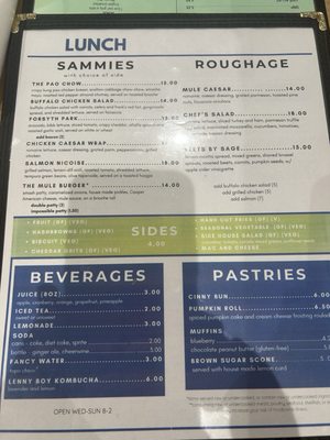 Menu photo 8 The Sage Mule Greensboro, NC