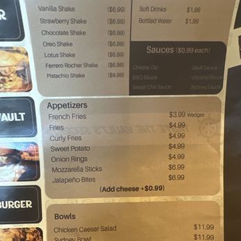 Burger Vault - Menu - Halal Near Me - Altamonte Springs, Florida