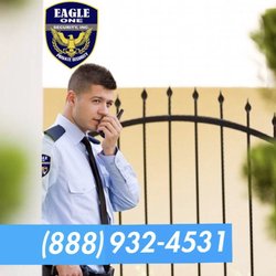 Eagle One Security Services - Give us a call today for LA's best company in the security industry! 24/7 Top Line Security Guard Services! 888-932-4531