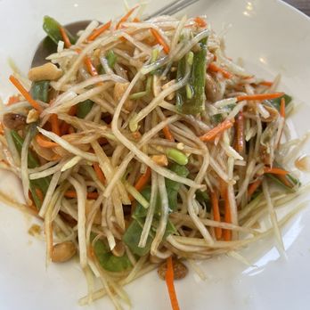 Celadon Thai Kitchen - Green Mango Salad - Thai Near Me - Los Angeles, California Celadon Thai Kitchen - Green Mango Salad - Thai Near Me - Los Angeles, California