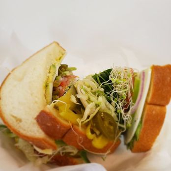 Old Town Baking Company - Veggie Sandwich with Avocado (Avocado: $1 extra) - Bakeries Near Me - San Bernardino, California