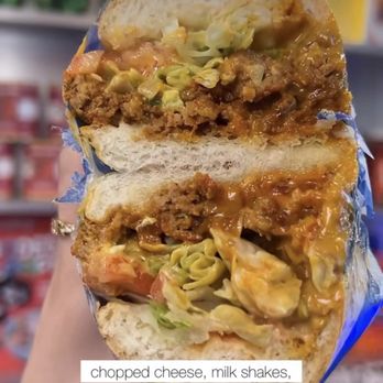 Burger Bodega - Chopped Cheese...borrowed photo, we ate ours too fast - Burgers Near Me - Houston, Texas