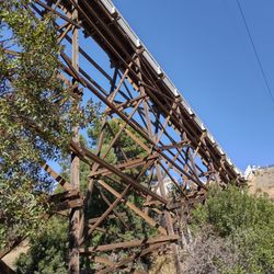 Maple Canyon Trail - Underneath view of the Quince Street Bridge