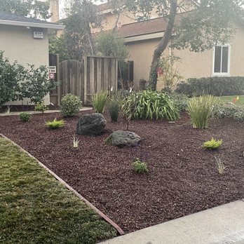 Furuichi Landscapes - New area fits seamless into the yard with existing plants - Landscaping Near Me