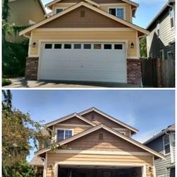 Sullivan Painting Service Inc - The new paint job is on top, old on bottom in this picture